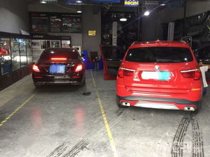 鎮江車工廠改裝服務 寶馬X3十一升級原裝折疊后視鏡、智能電動踏板及RES卡宴排氣，打造電動防爆全能車型